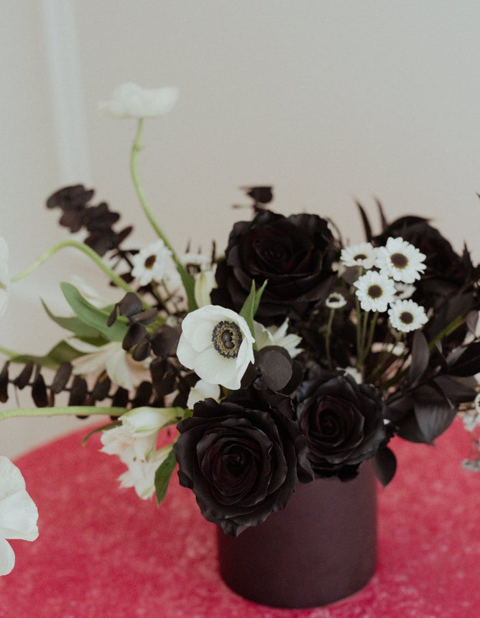 Blackest Heart Valentine's Day Flowers 🖤  Floret + Foliage