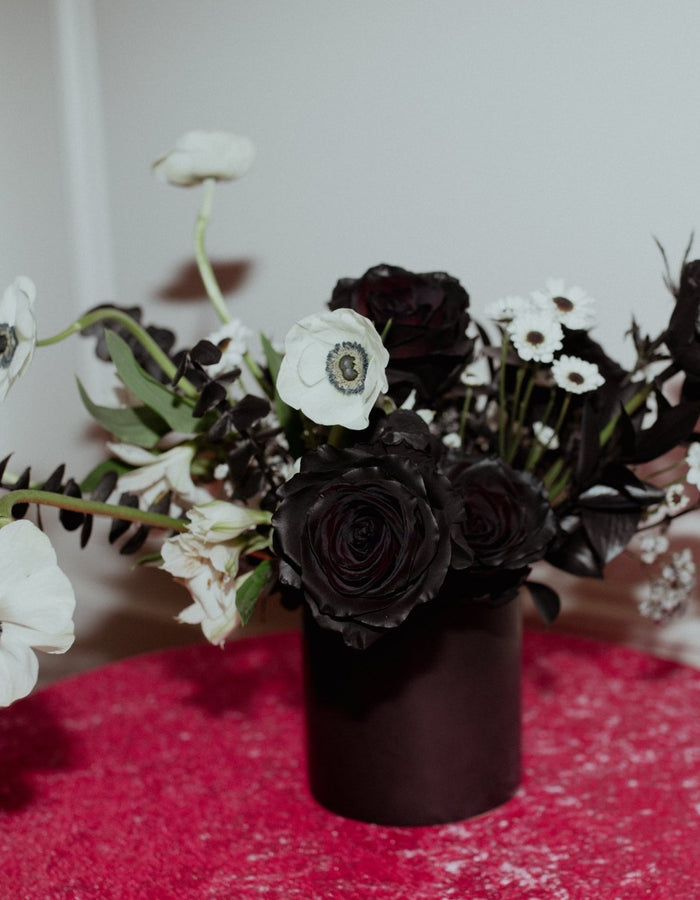 Blackest Heart Valentine's Day Flowers 🖤  Floret + Foliage