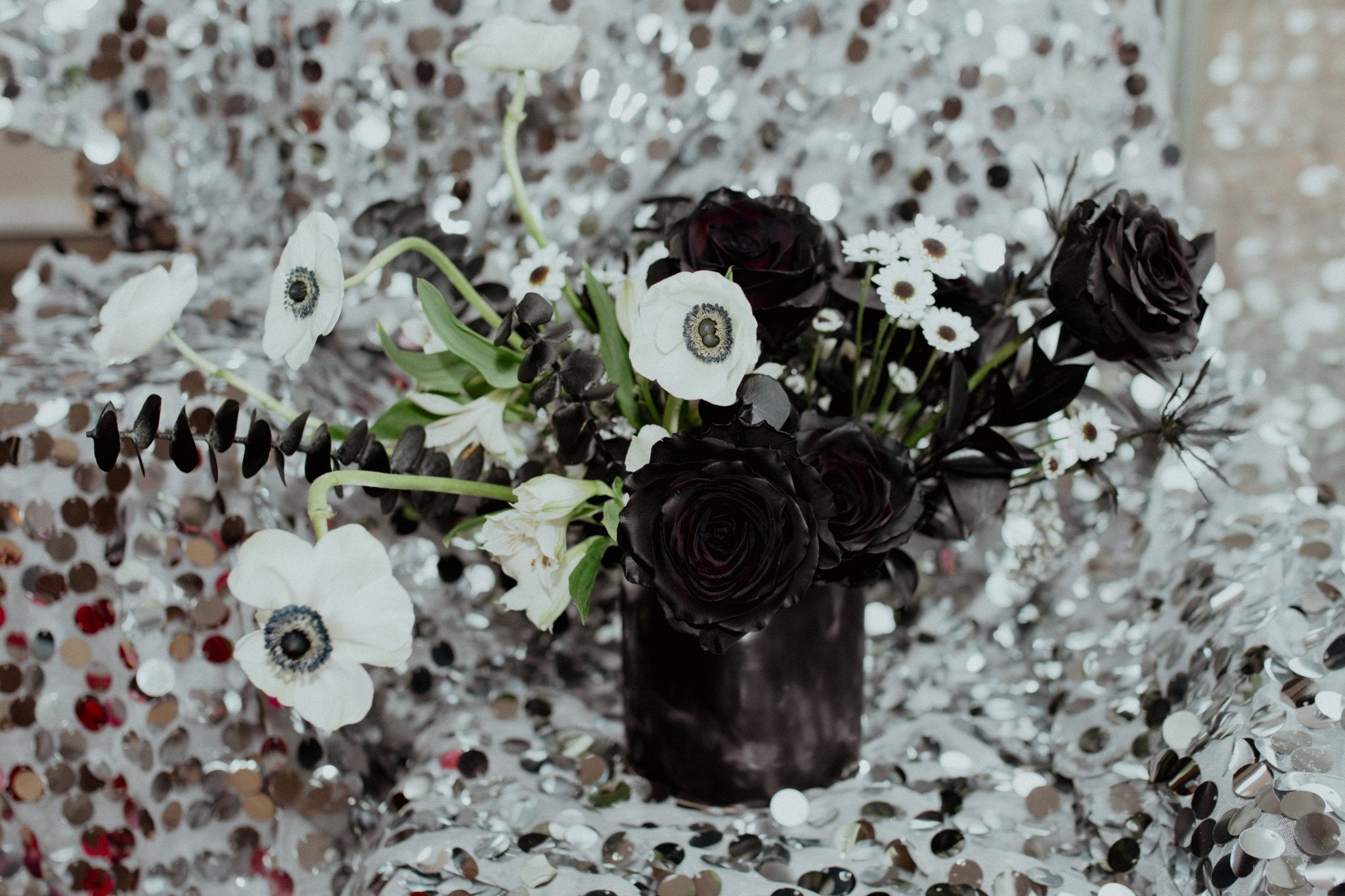 Blackest Heart Valentine's Day Flowers 🖤  Floret + Foliage