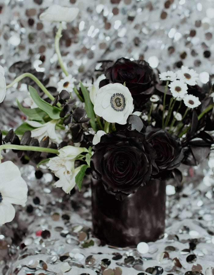 Blackest Heart Valentine's Day Flowers 🖤  Floret + Foliage