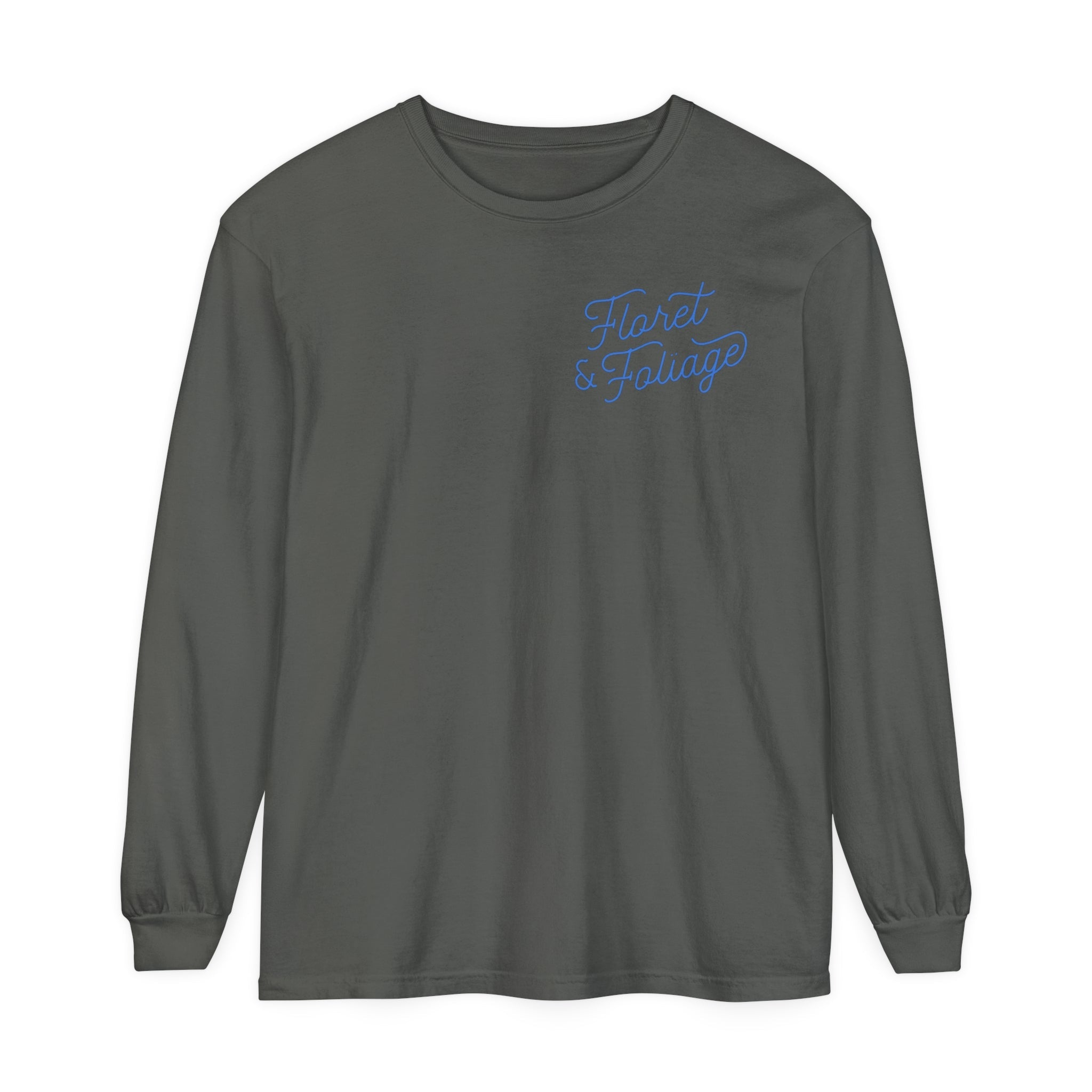 Blue & Green Enjoy the Little Things Long Sleeve T-Shirt  Floret + Foliage