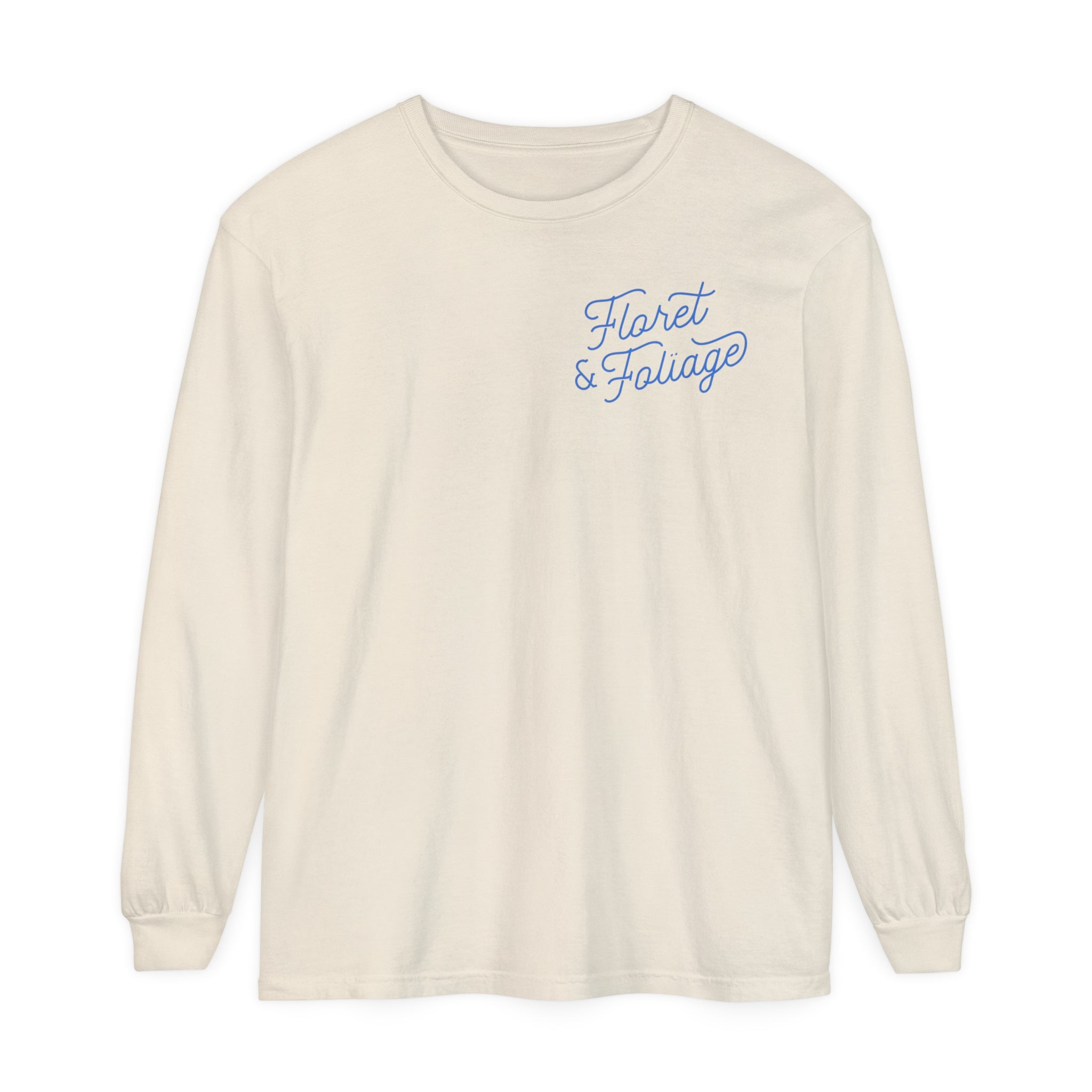 Blue & Green Enjoy the Little Things Long Sleeve T-Shirt  Floret + Foliage