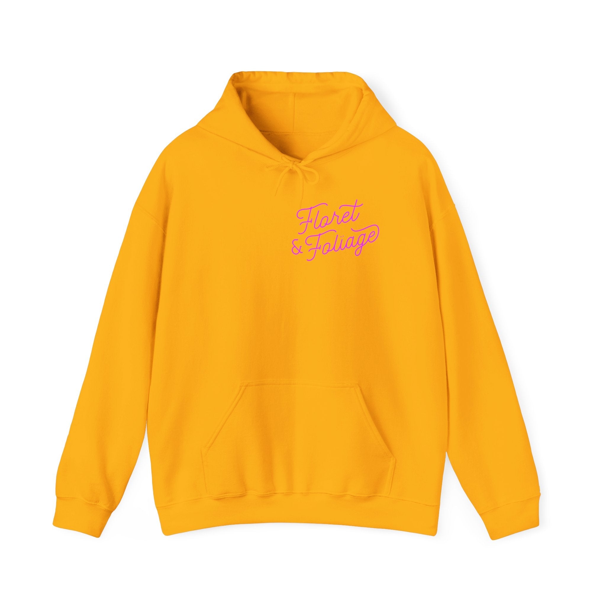 Colorful You Deserve Flowers Hoodie  Floret + Foliage