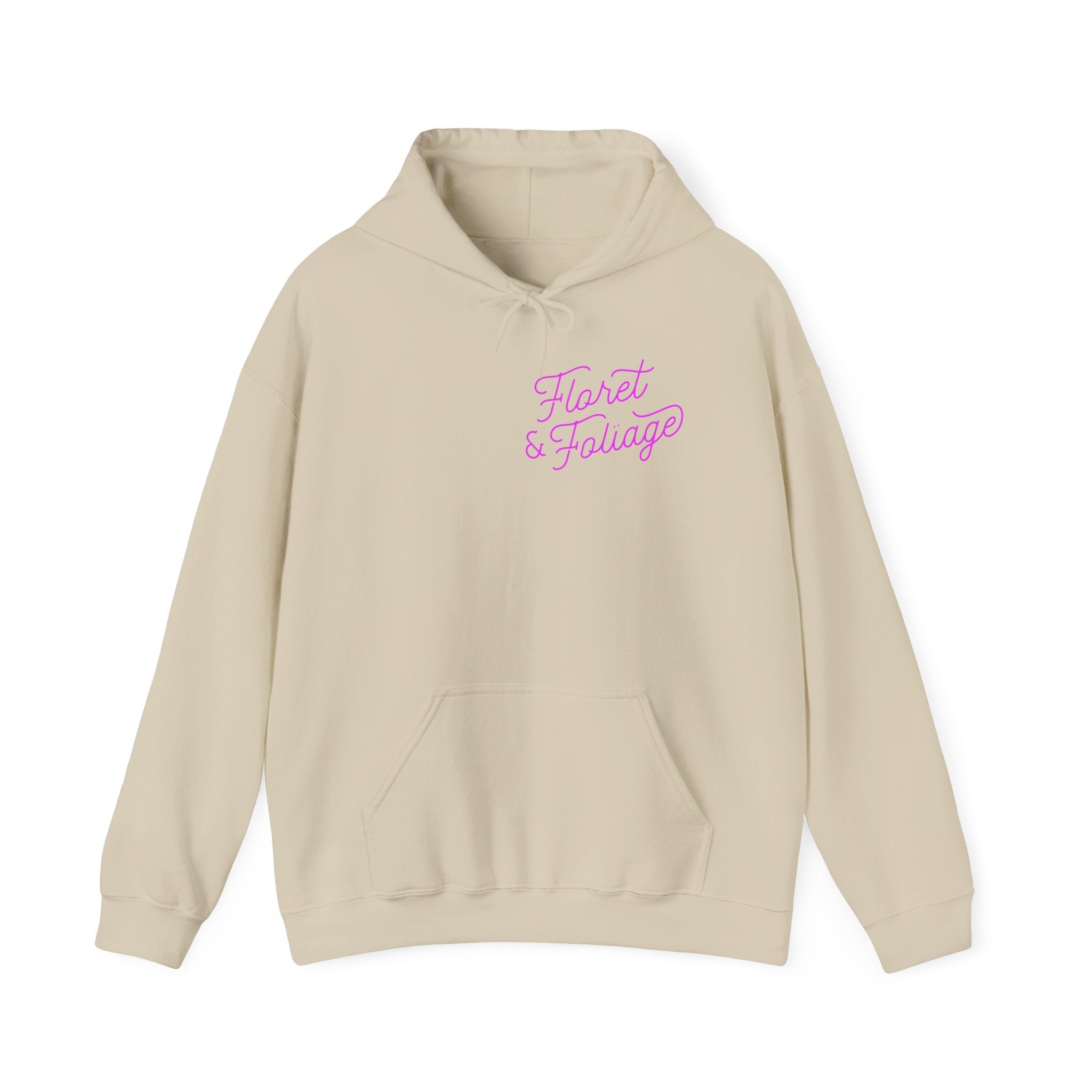 Colorful You Deserve Flowers Hoodie  Floret + Foliage