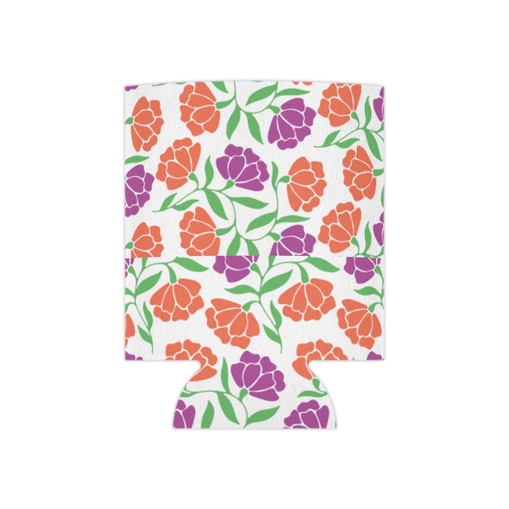 Floral Pattern Can Cooler  Floret + Foliage