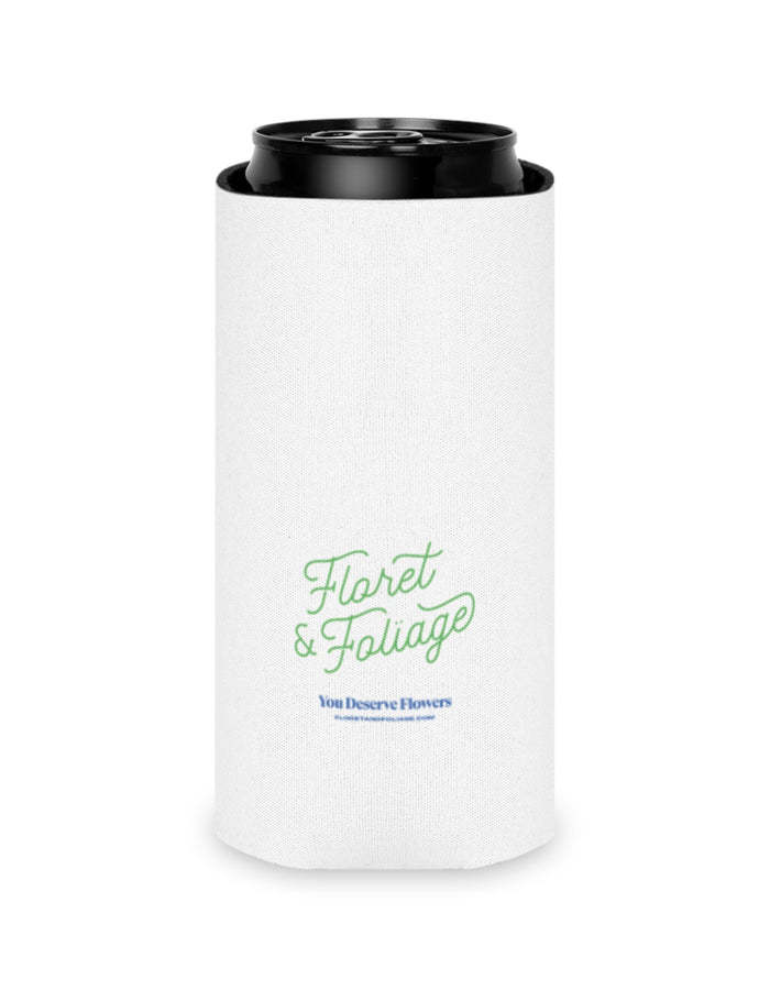 Floret & Foliage Skeleton Can Cooler  Floret + Foliage