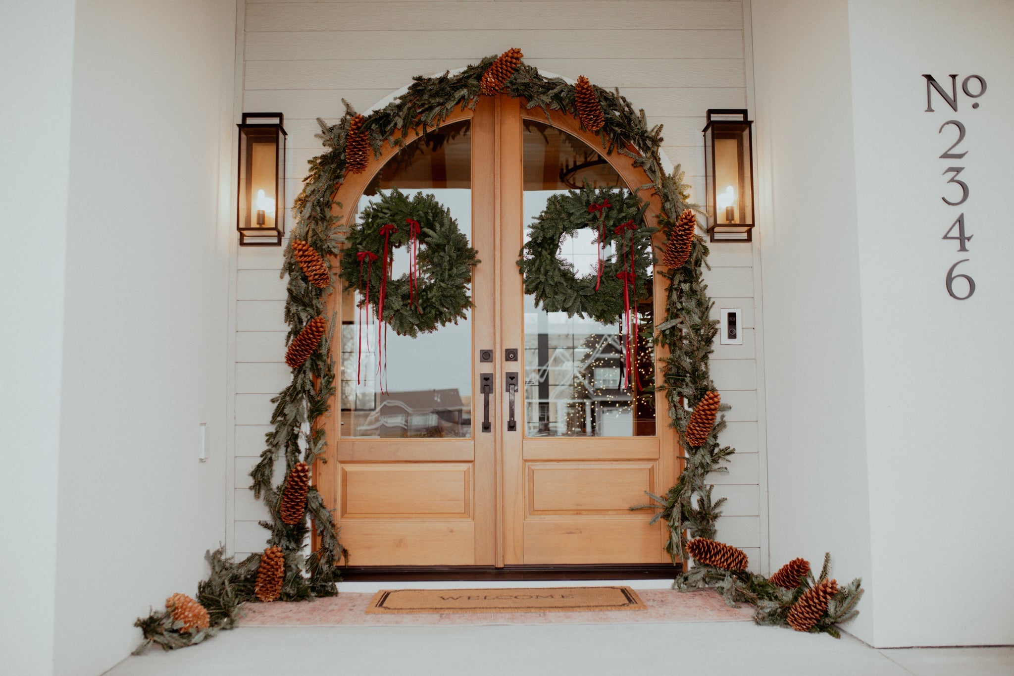 Fresh Holiday Garlands in Fargo, North Dakota  Floret + Foliage