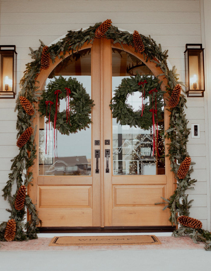 Fresh Holiday Garlands in Fargo, North Dakota  Floret + Foliage