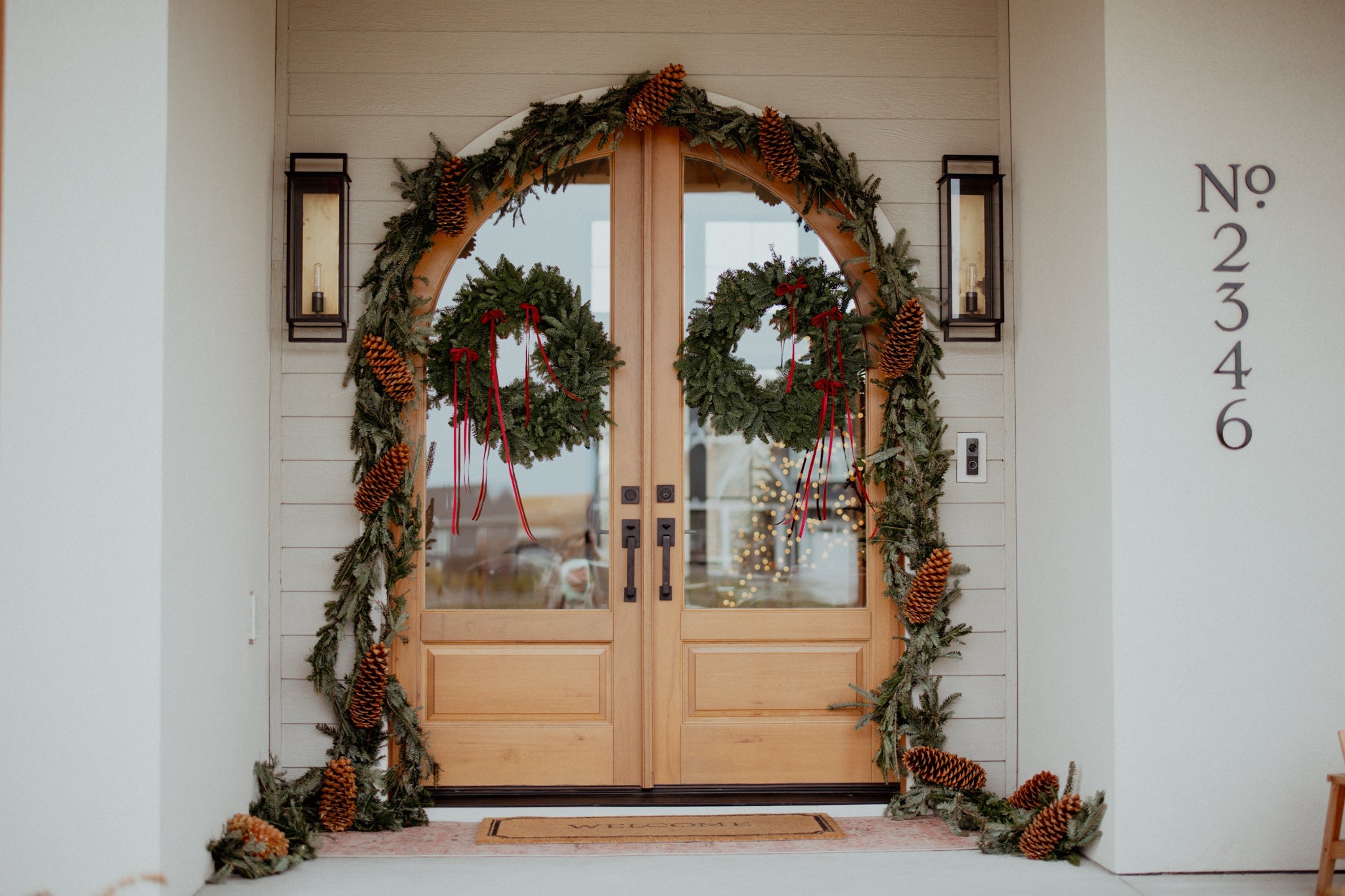 Fresh Holiday Garlands in Fargo, North Dakota  Floret + Foliage