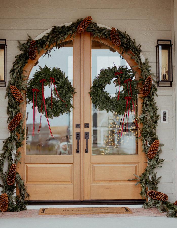 Fresh Holiday Garlands in Fargo, North Dakota  Floret + Foliage