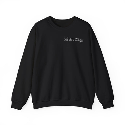 Skeleton Hand Crewneck Sweatshirt  Floret + Foliage