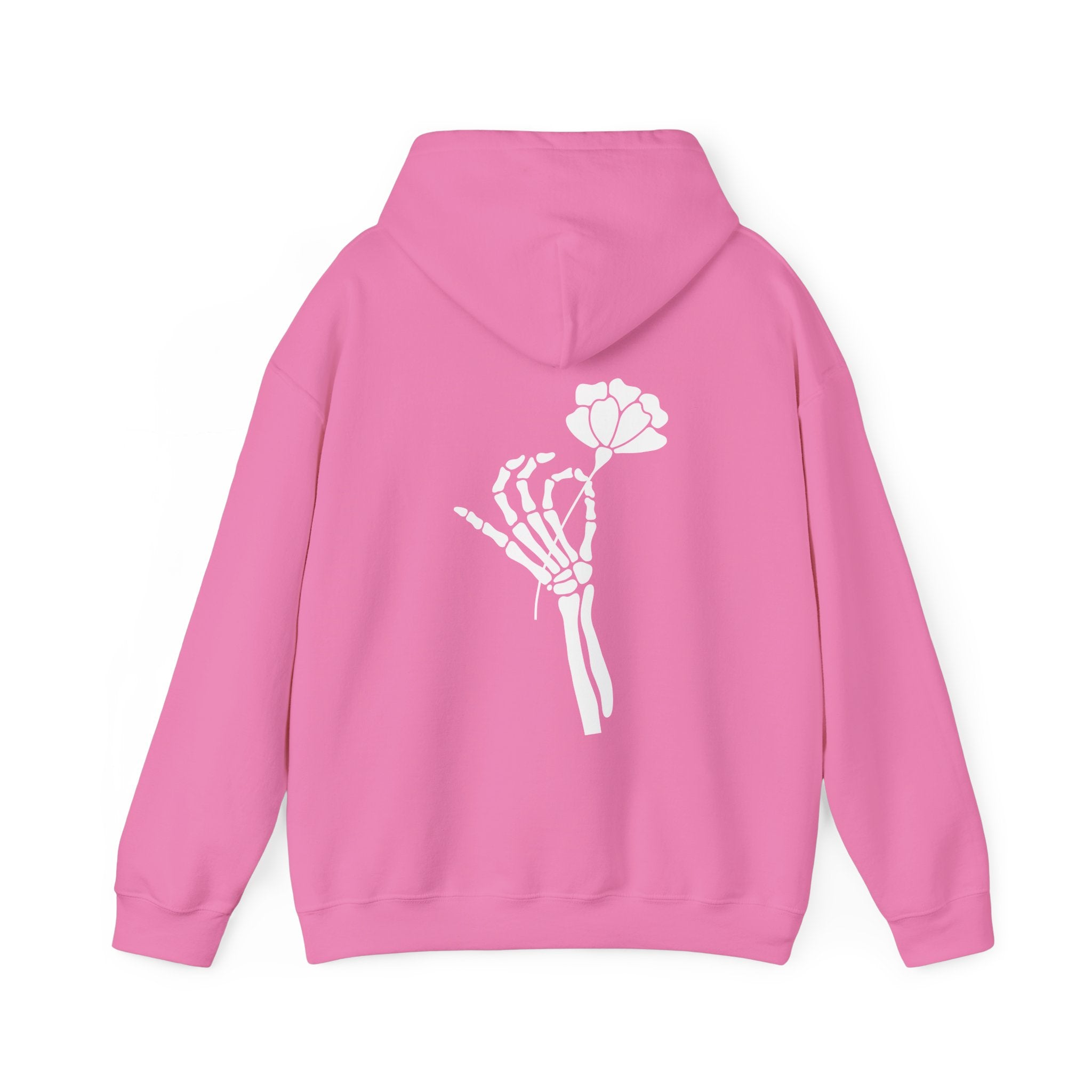 Skeleton Hand Flower Hoodie  Floret + Foliage