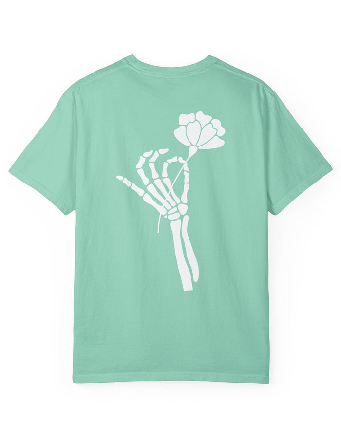 Skeleton Hand T-shirt  Floret + Foliage