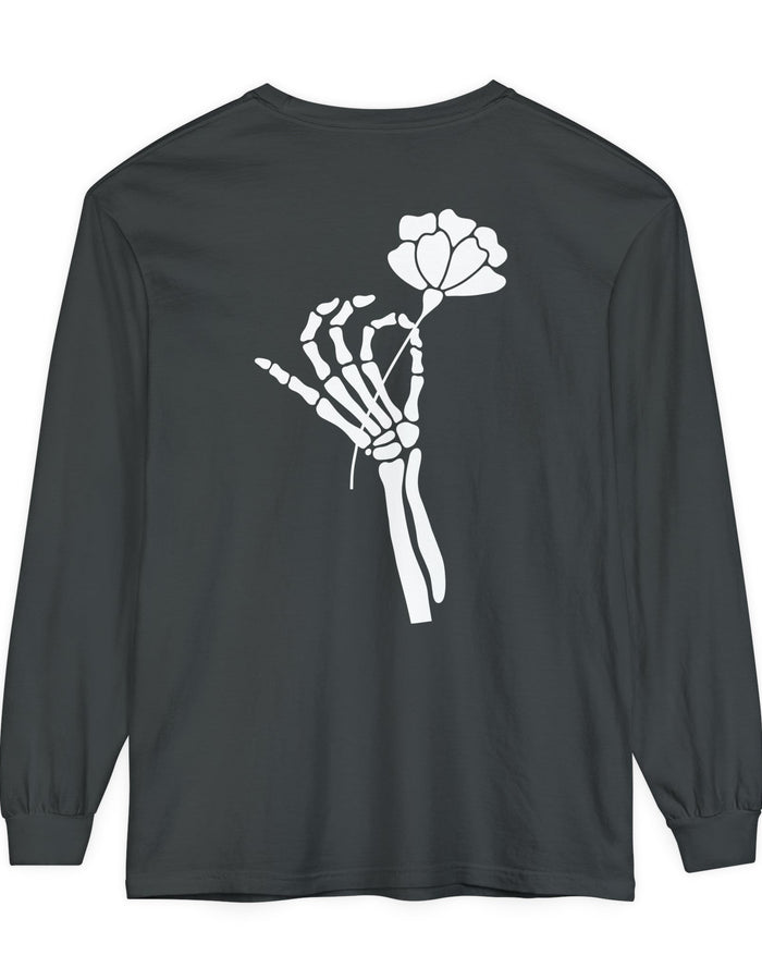 Skeleton Long Sleeve T-Shirt  Floret + Foliage