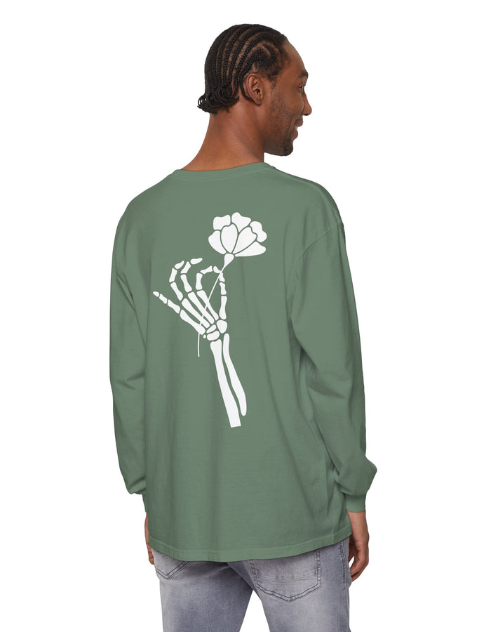 Skeleton Long Sleeve T-Shirt  Floret + Foliage