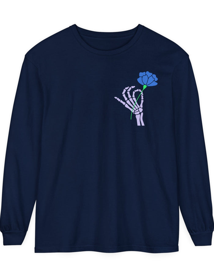 Today is A Good Day Long Sleeve T-Shirt  Floret + Foliage