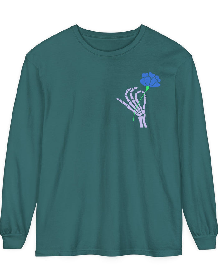 Today is A Good Day Long Sleeve T-Shirt  Floret + Foliage