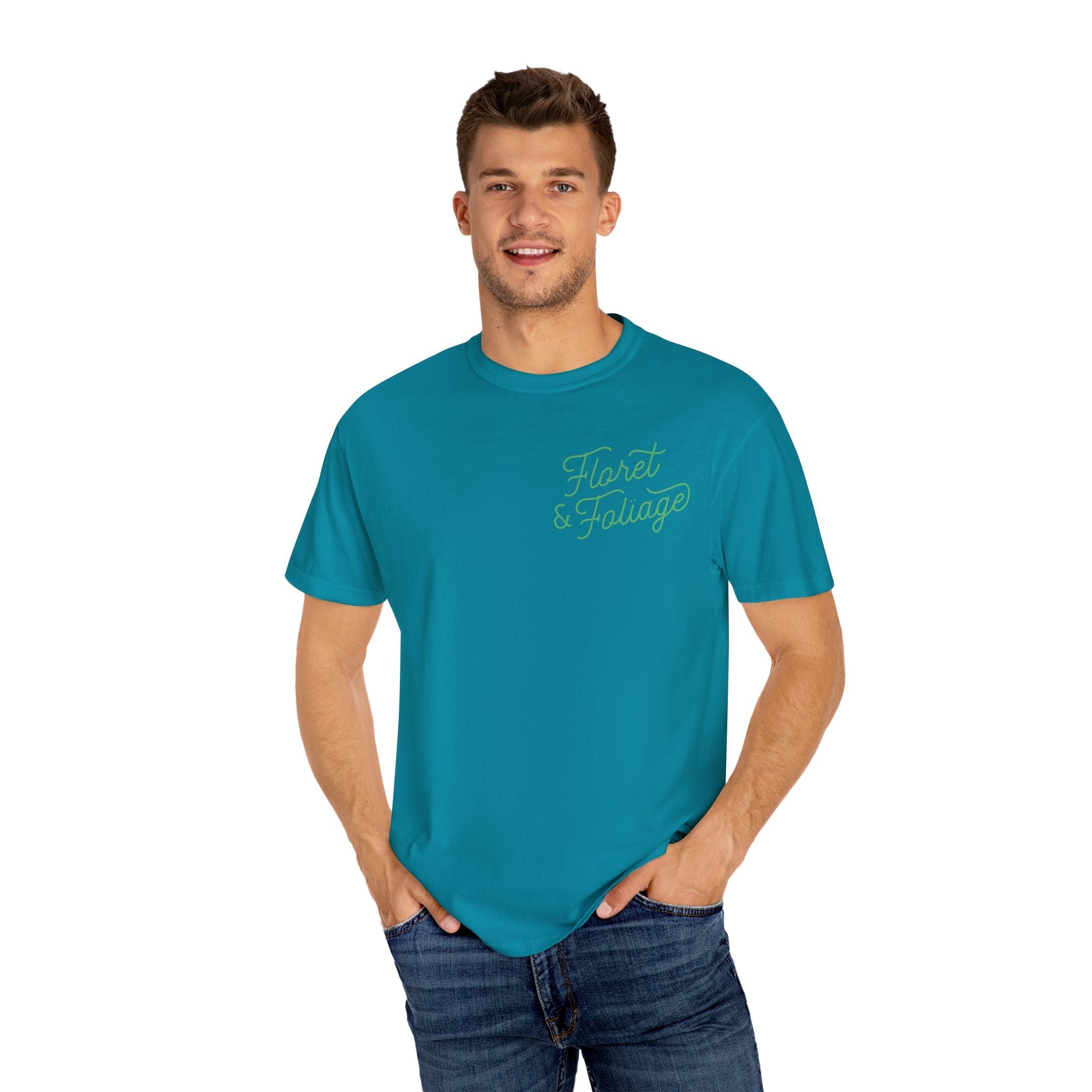 You Deserve Flowers - Green T-Shirt - Floret + Foliage Flower delivery in Fargo, North Dakota