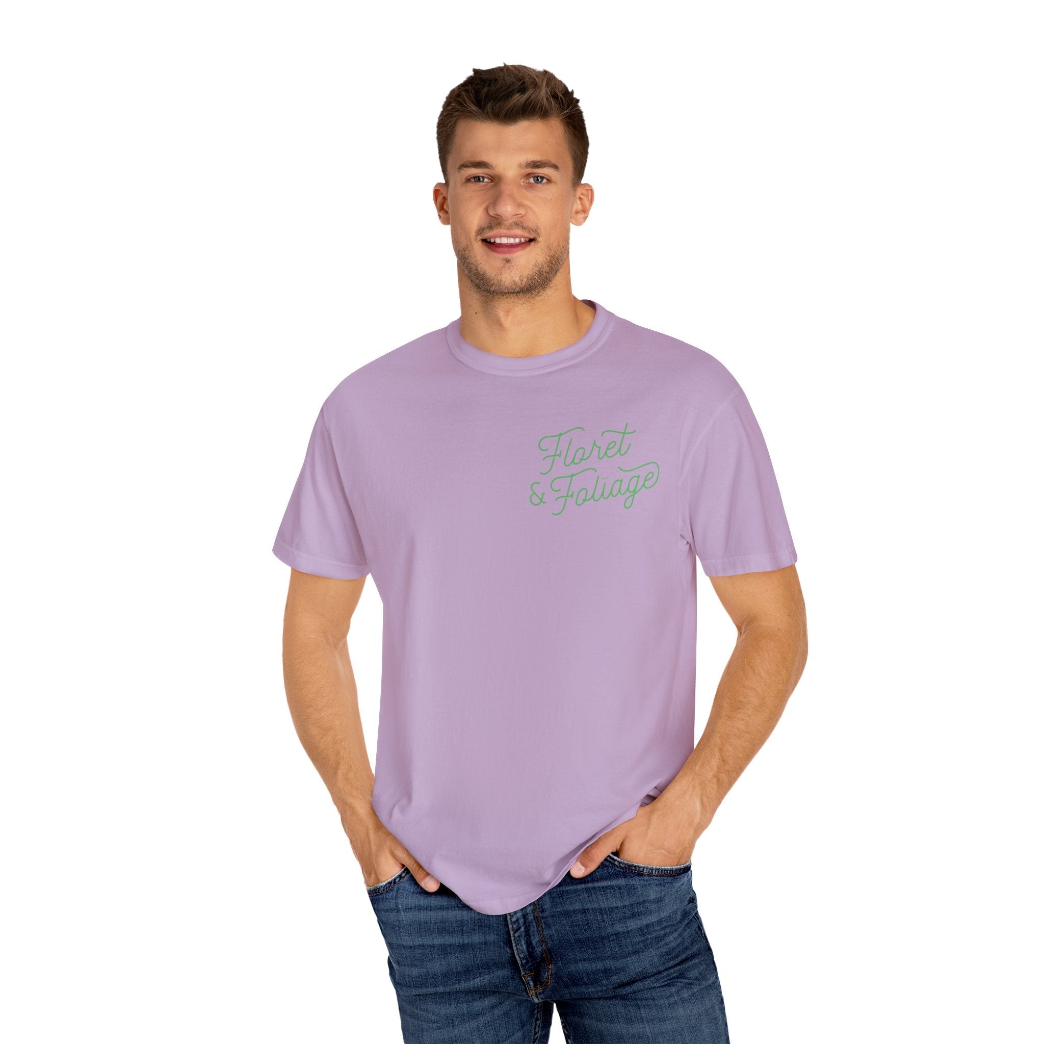You Deserve Flowers - Green T-Shirt - Floret + Foliage Flower delivery in Fargo, North Dakota