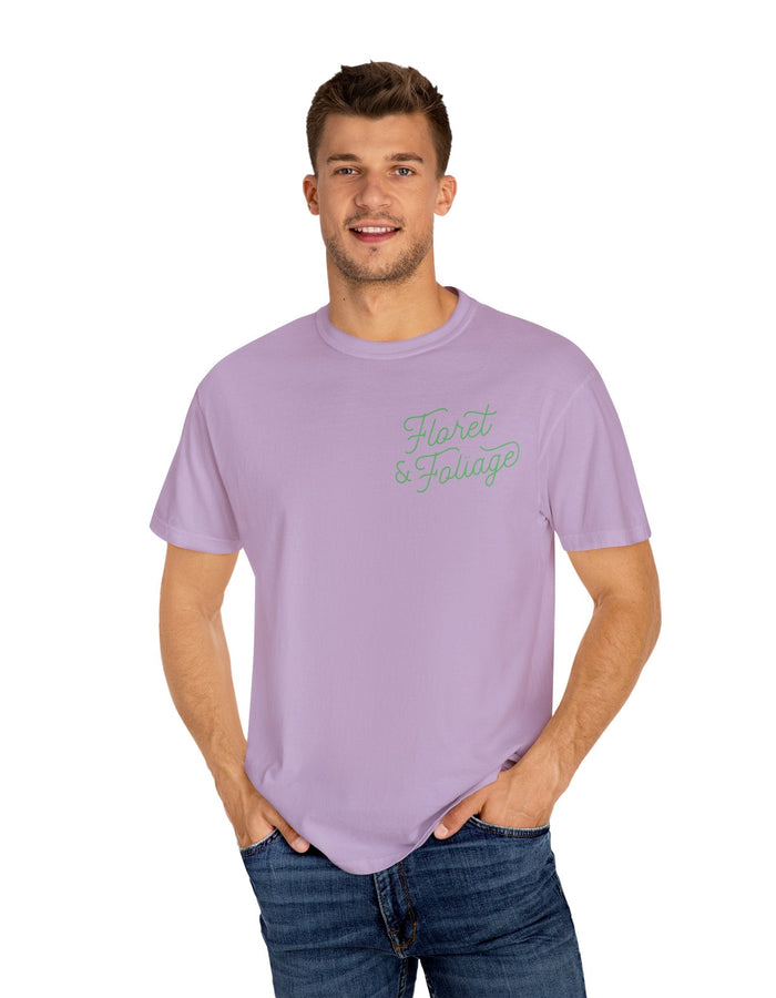 You Deserve Flowers - Green T-Shirt - Floret + Foliage Flower delivery in Fargo, North Dakota