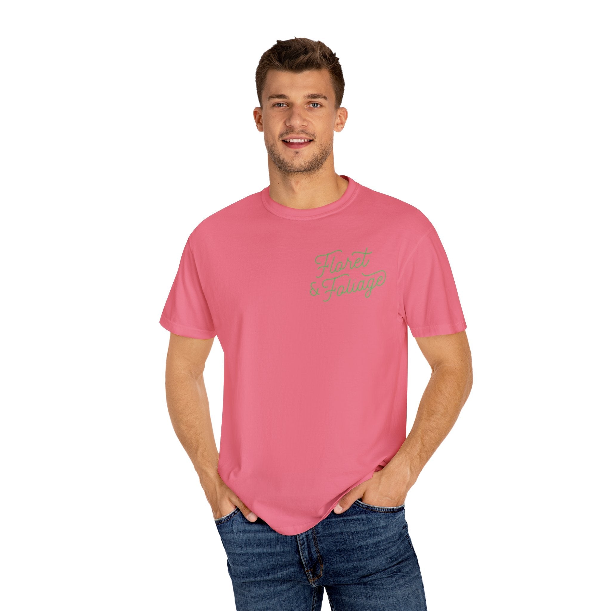 You Deserve Flowers - Green T-Shirt - Floret + Foliage Flower delivery in Fargo, North Dakota