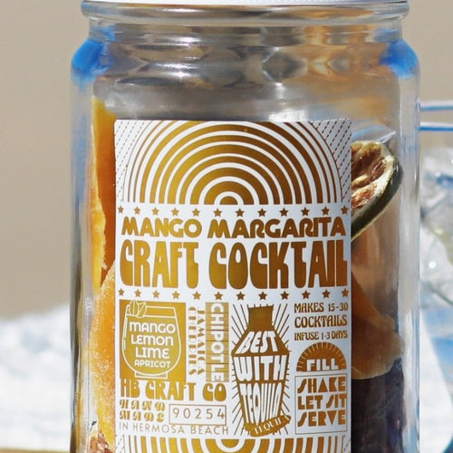 32 oz Spicy Mango Margarita Craft Cocktail Kit - Floret + Foliage Flower delivery in Fargo, North Dakota