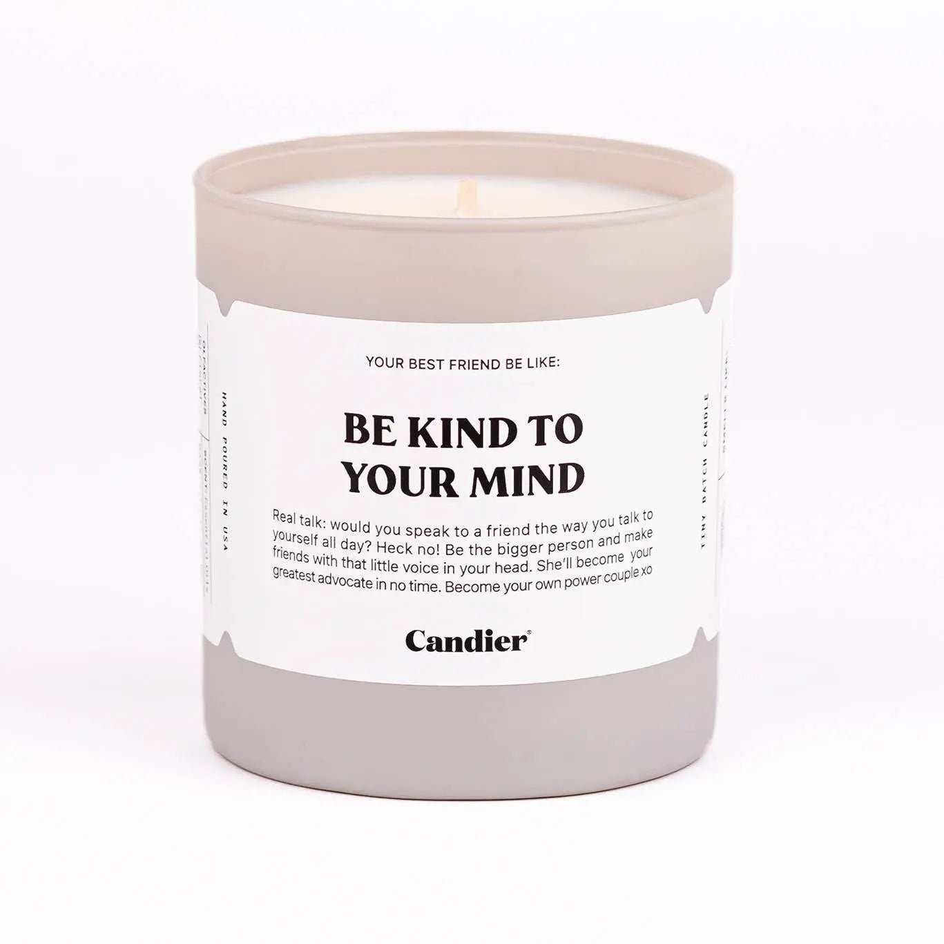 Be Kind To Your Mind Candle - Floret + Foliage Flower delivery in Fargo, North Dakota