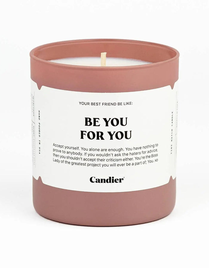 Be You For You Candle - Floret + Foliage Flower delivery in Fargo, North Dakota