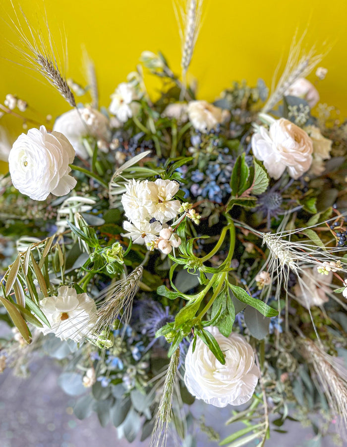 Casket Floral Spray - Floret + Foliage Flower delivery in Fargo, North Dakota