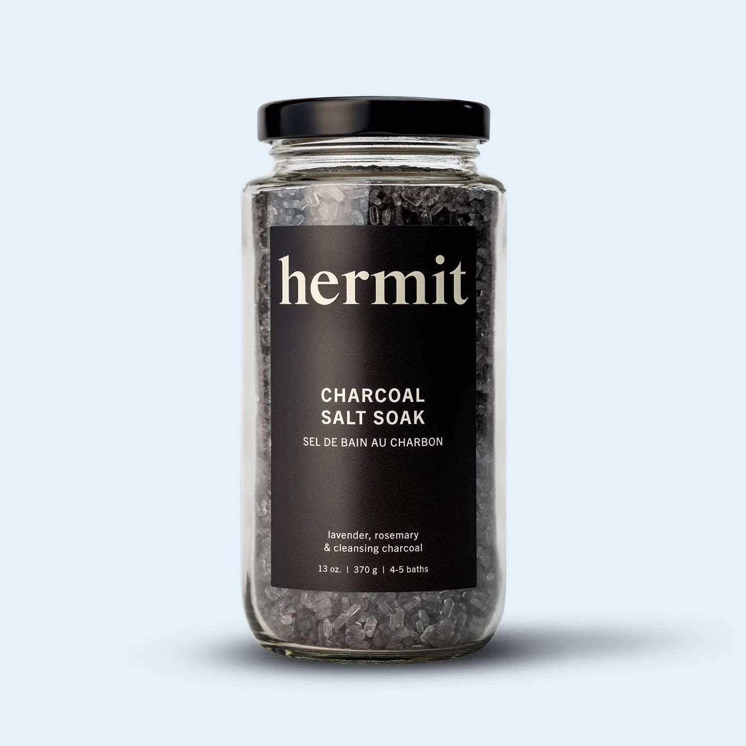 Charcoal Salt Soak Hermit Goods Floret + Foliage