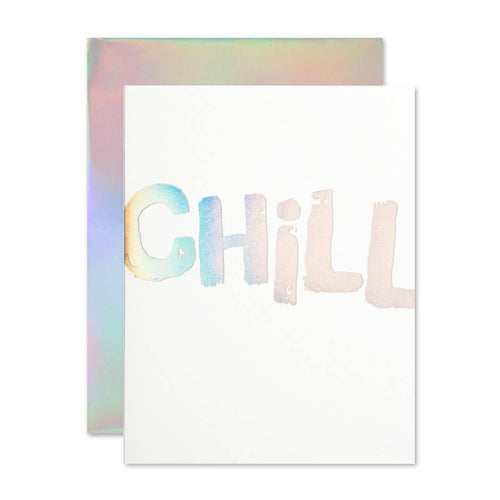 Chill Holla-Gram Friendship Card The Social Type Floret + Foliage