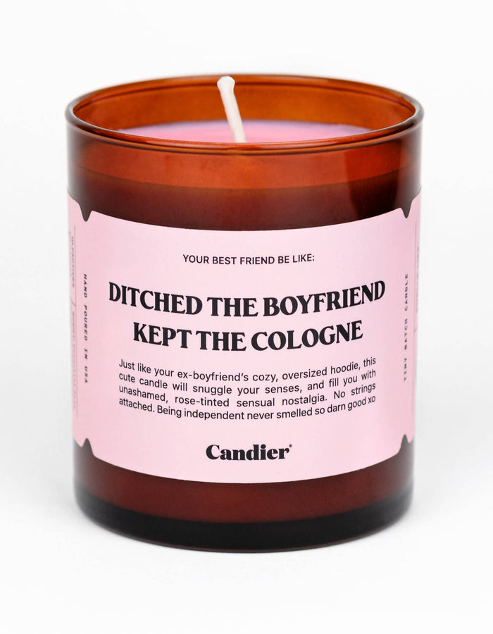 DITCHED THE BOYFRIEND CANDLE Ryan Porter | Candier Floret + Foliage
