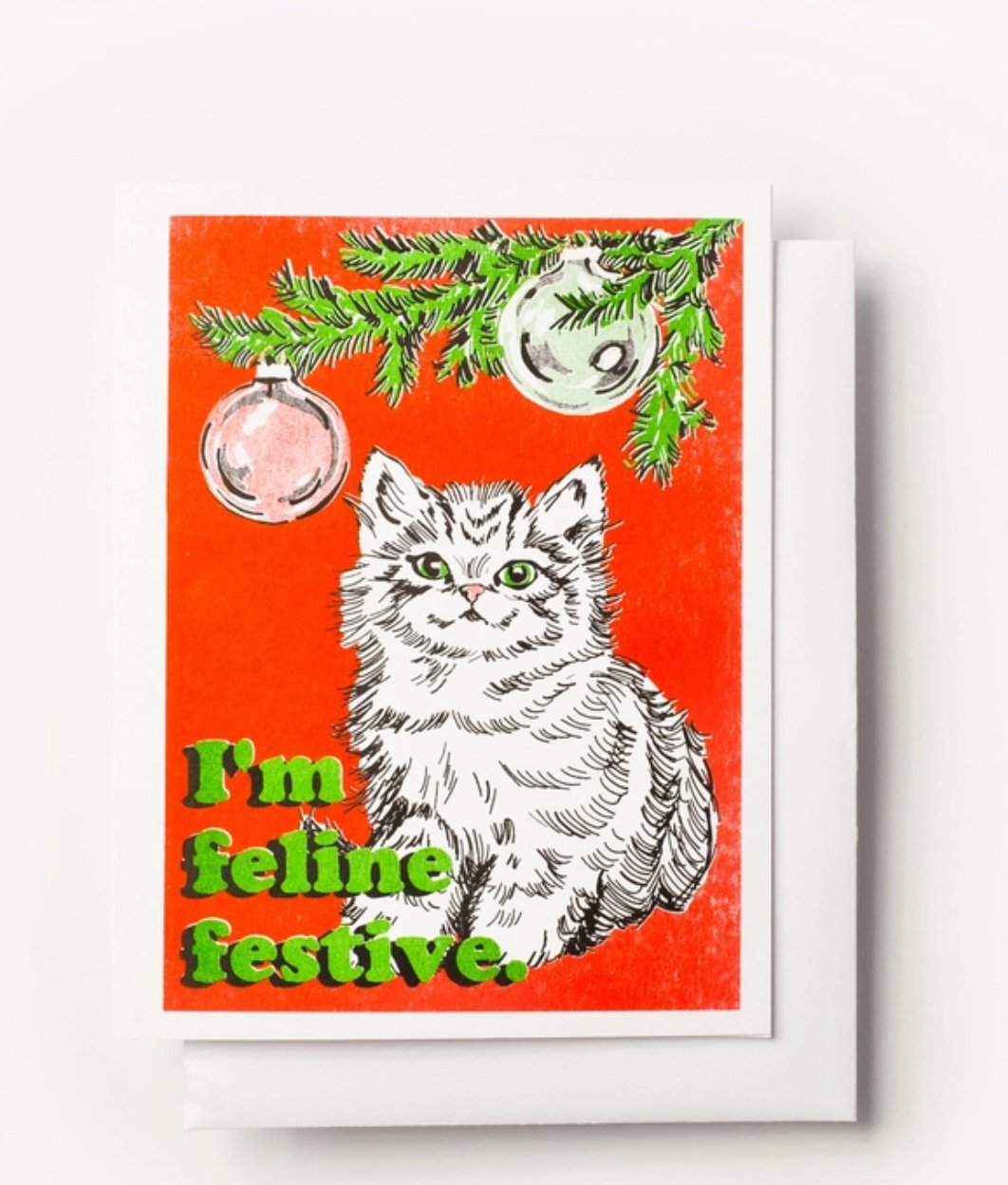 Feline Festive Cards - Floret + Foliage Flower delivery in Fargo, North Dakota