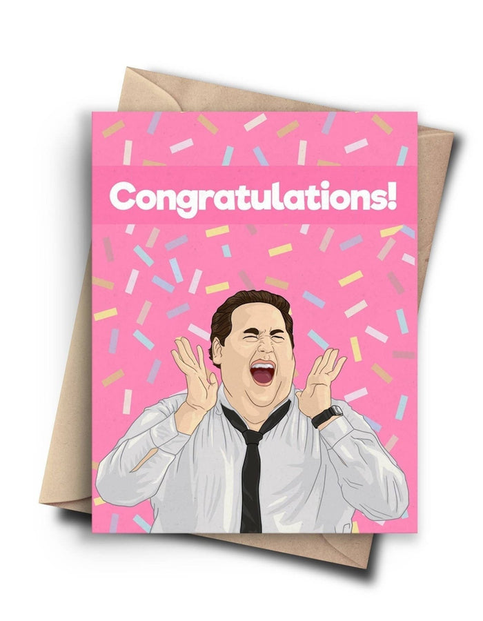 Funny Congratulations Card - New Baby Card Pop Cult Paper Floret + Foliage
