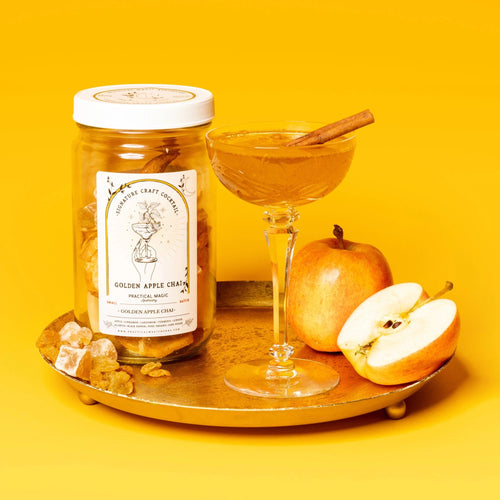 Golden Apple Chai Craft Cocktail Kit Practical Magic Apothecary Floret + Foliage