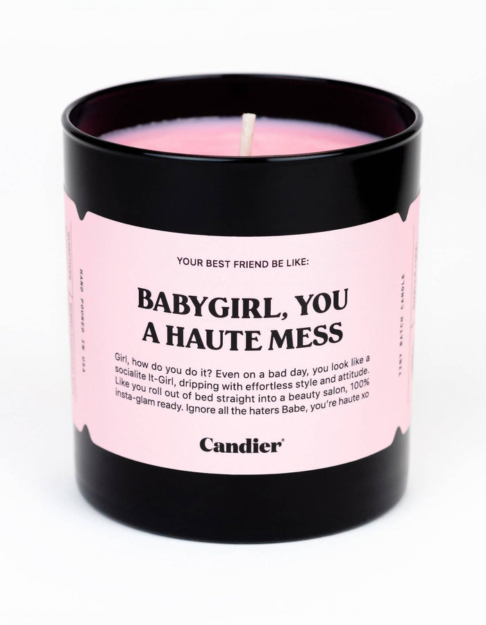 Haute Mess Candle Ryan Porter | Candier Floret + Foliage