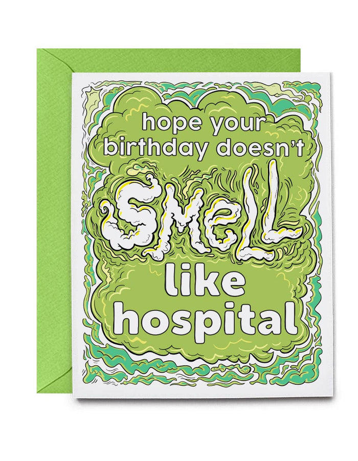 Hospital Smell Salt Lake City  Housewives Card Hello Harlot Floret + Foliage