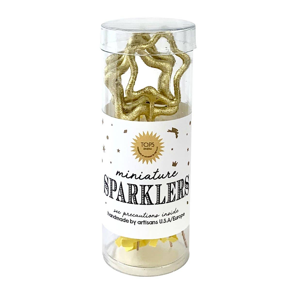 Mini Gold Sparklers Star in Tube - Floret + Foliage Flower delivery in Fargo, North Dakota
