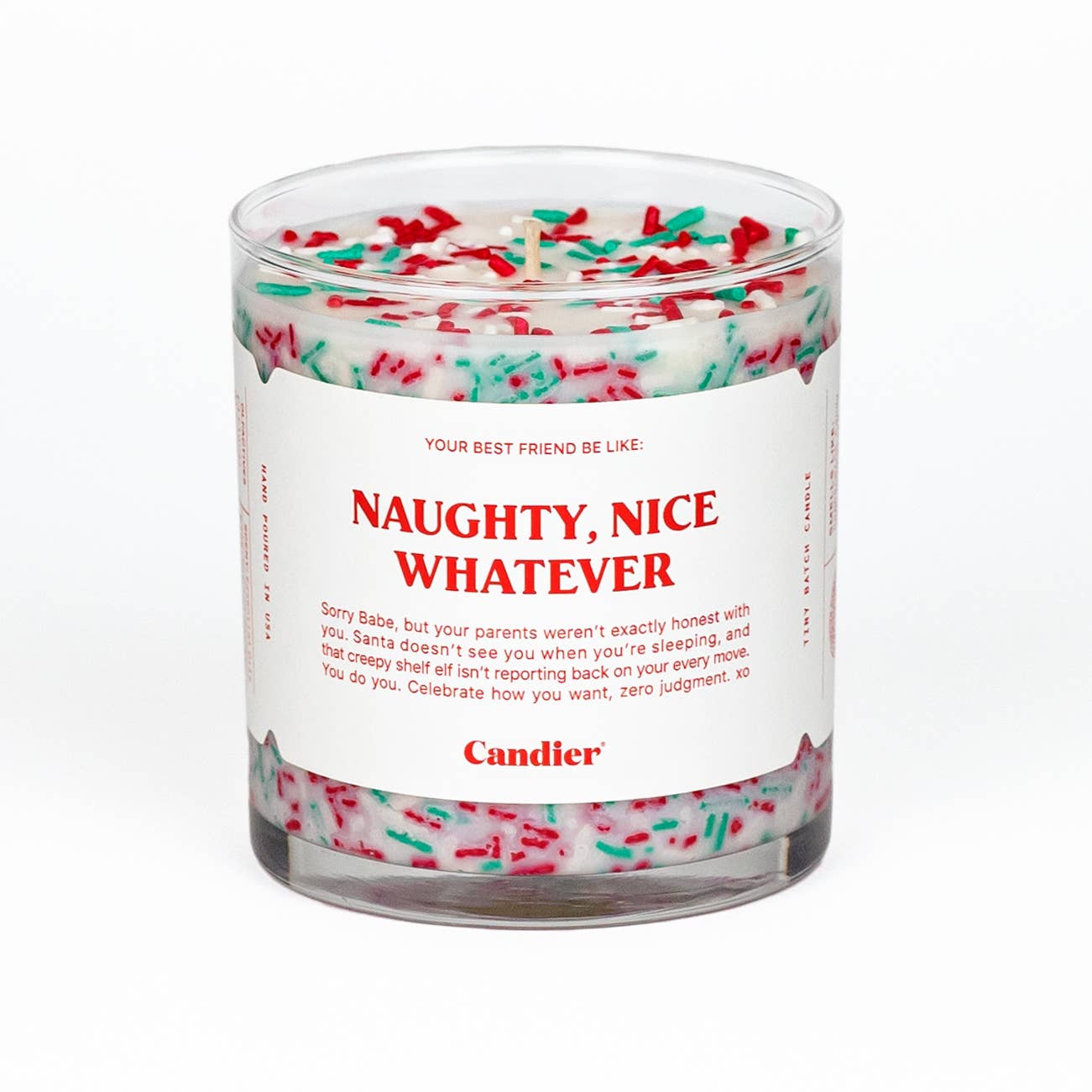 Naughty, Nice Whatever Candle - Floret + Foliage Flower delivery in Fargo, North Dakota
