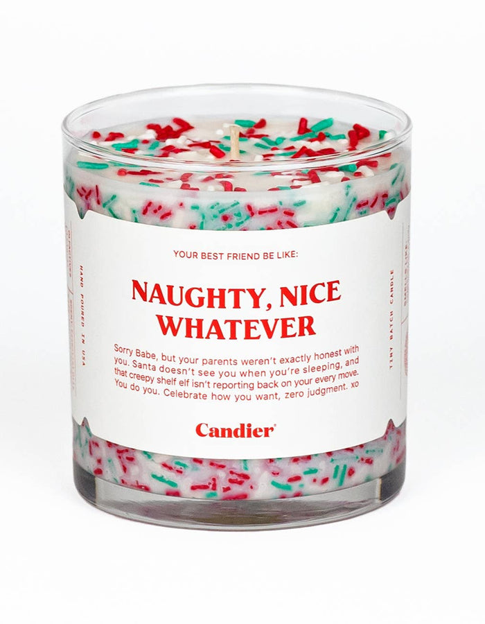 Naughty, Nice Whatever Candle - Floret + Foliage Flower delivery in Fargo, North Dakota
