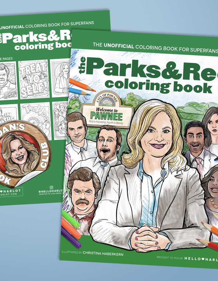 Parks and Rec Coloring Book - Floret + Foliage Flower delivery in Fargo, North Dakota
