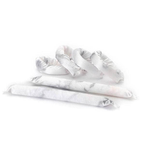 Satin Heatless Pillow Rollers 6pc- Soft Marble KITSCH Floret + Foliage