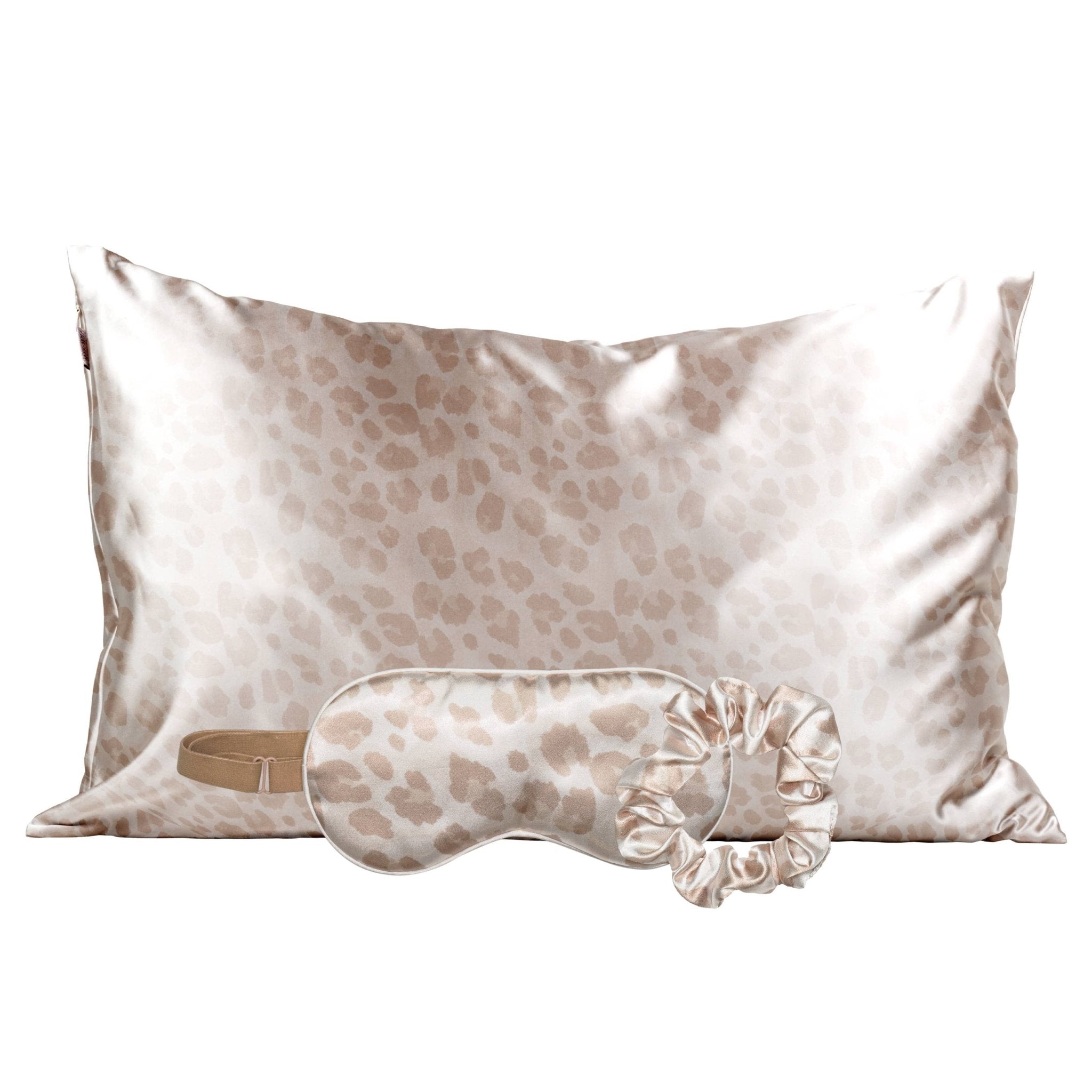 Satin Sleep Set - Leopard KITSCH Floret + Foliage