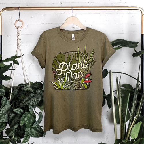 SHIRT | Plant Man Variegate Design Floret + Foliage