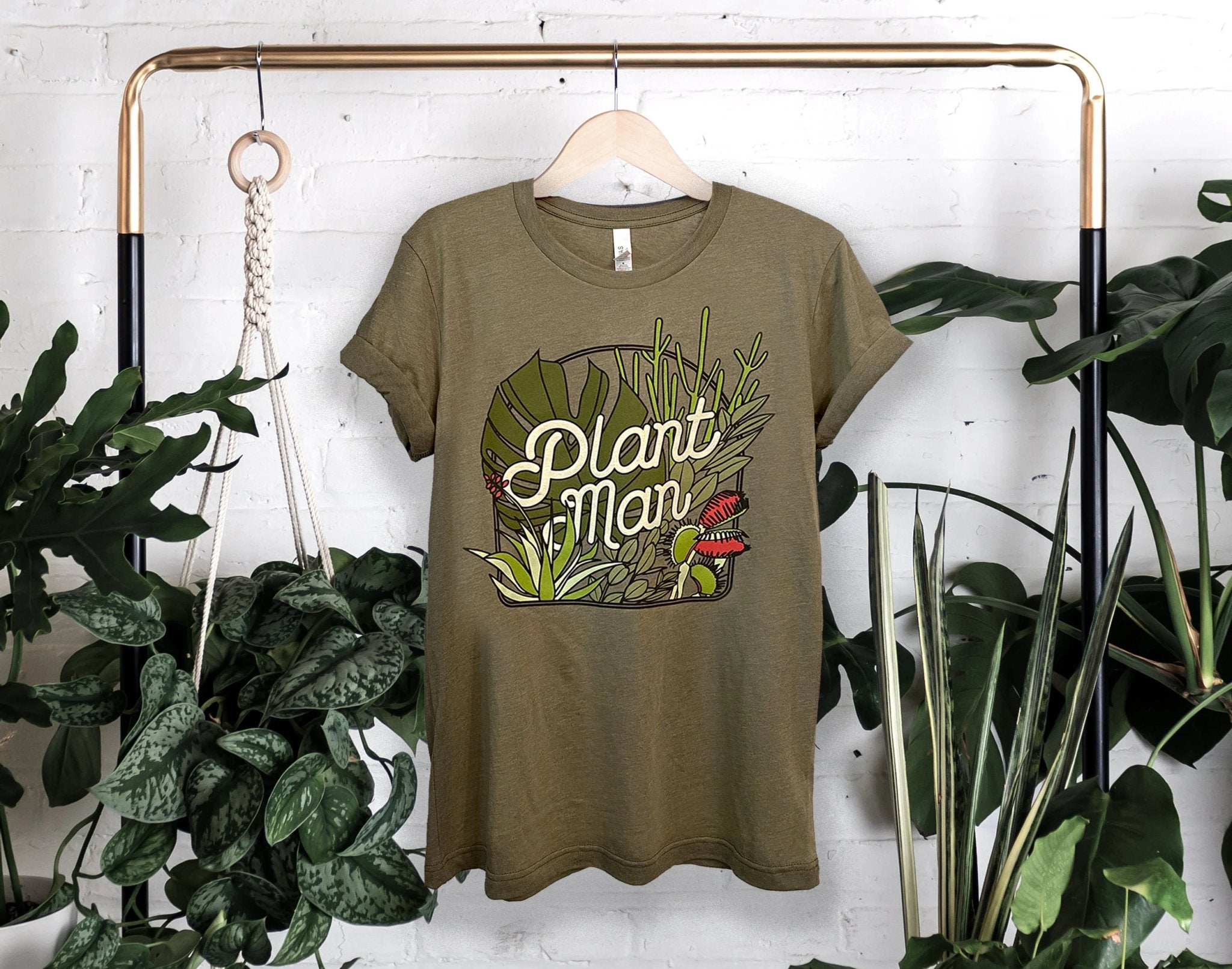 SHIRT | Plant Man Variegate Design Floret + Foliage