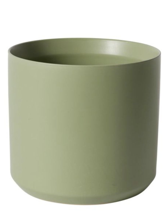 Sleek AF Green Pot - 12" Floret + Foliage Floret + Foliage
