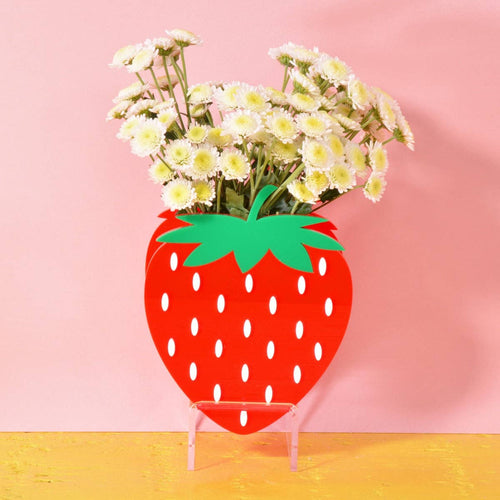 Strawberry Vase - Floret + Foliage Flower delivery in Fargo, North Dakota