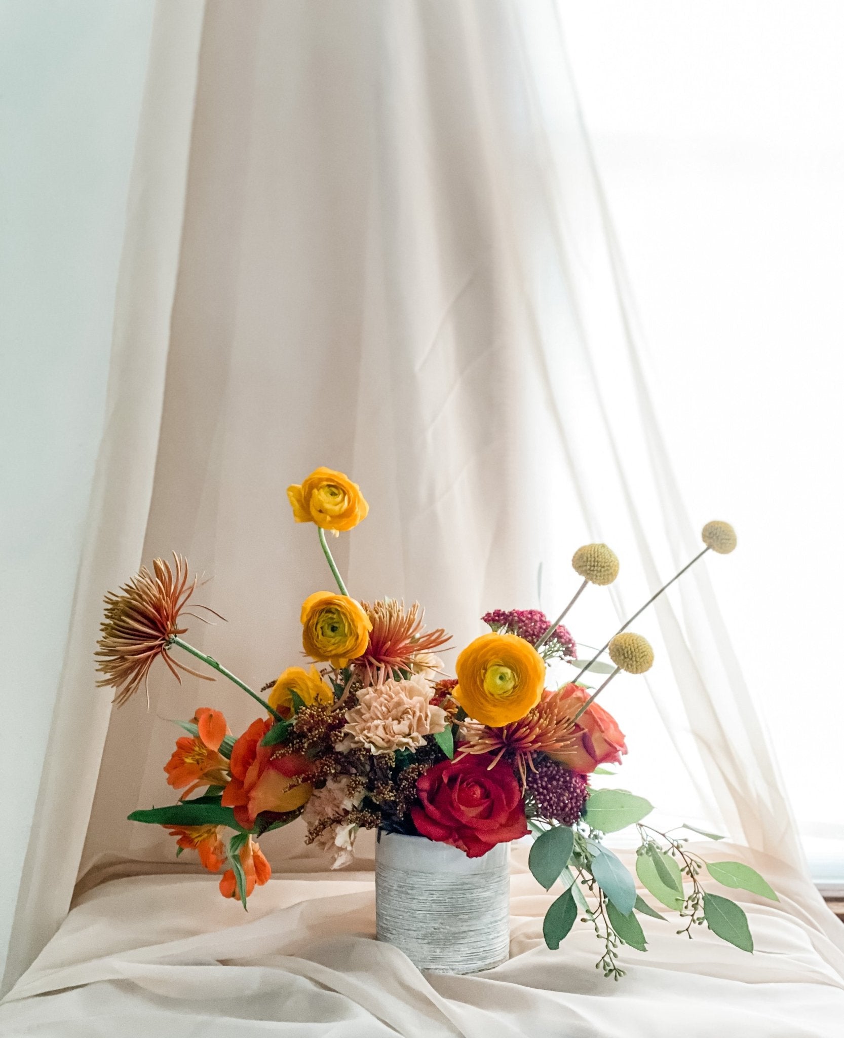 Thanksgiving Centerpieces - Floret + Foliage Flower delivery in Fargo, North Dakota
