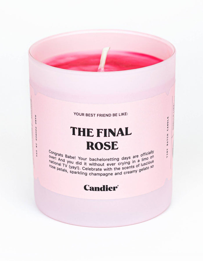 THE FINAL ROSE CANDLE - Floret + Foliage Flower delivery in Fargo, North Dakota
