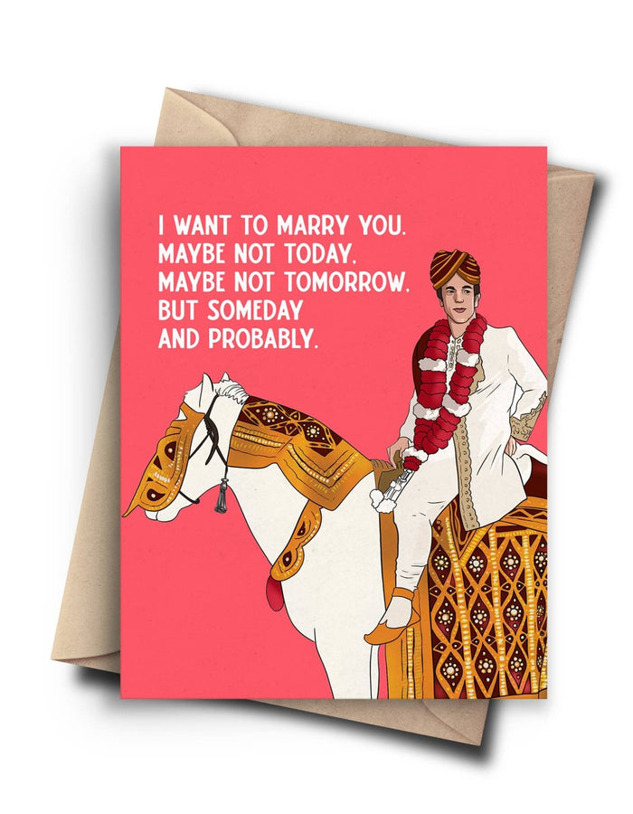 The Office Meme Funny Anniversary Card / Valentines Day Card - Floret + Foliage Flower delivery in Fargo, North Dakota